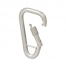 Spring hook delta with lock nut and bar stainless steel