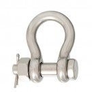 Bow shackle with fastening bolt, forged Stainless steel