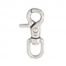 Trigger snap with eye bail stainless steel