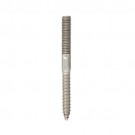 Dowel screw with right thread stainless steel