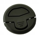 Lifting ring black 51mm, PVC
