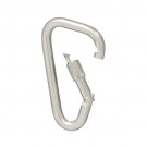 Spring hook delta with lock nut stainless steel